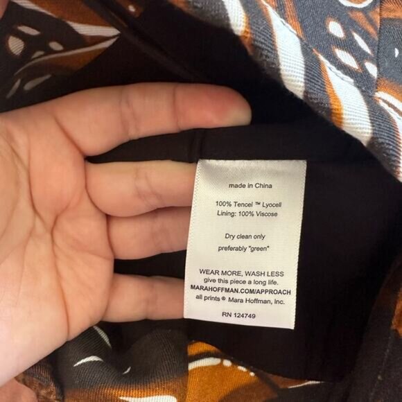 NWT: Mara Hoffman Juana Printed Crop Top - Picture 5 of 8